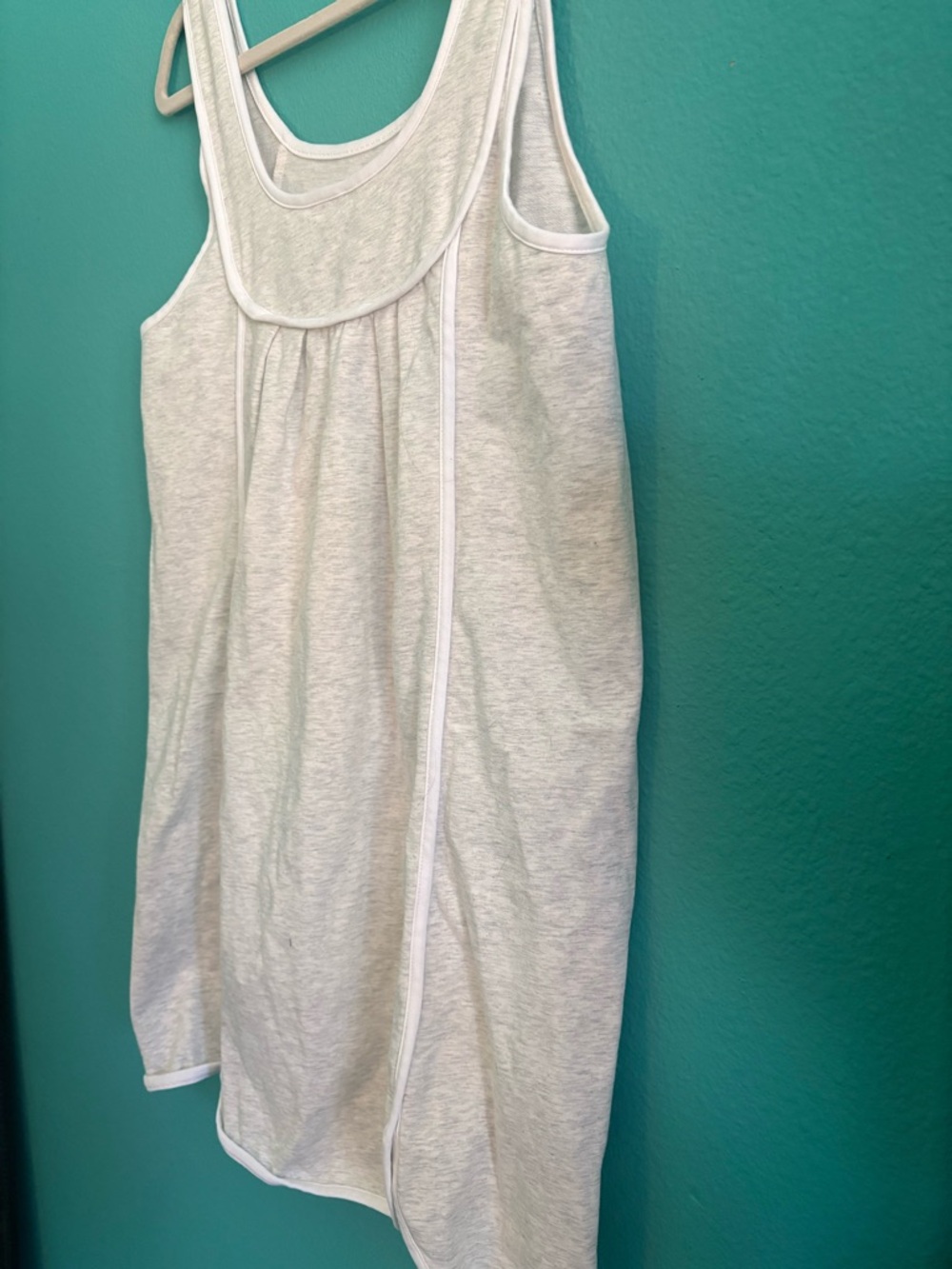 Sleeveless Crewneck athletic Tank Dress - Picture 8 of 9